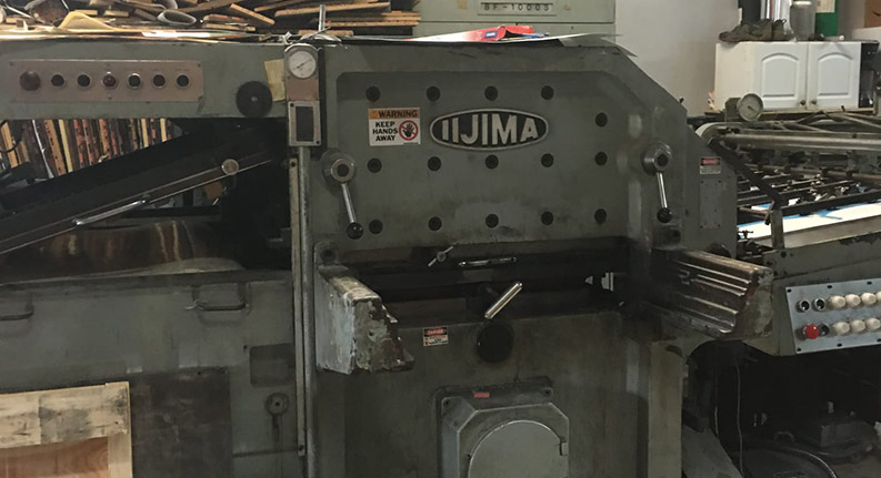IIJIMA BF 1000S – Post Press – IIJIMA-0001